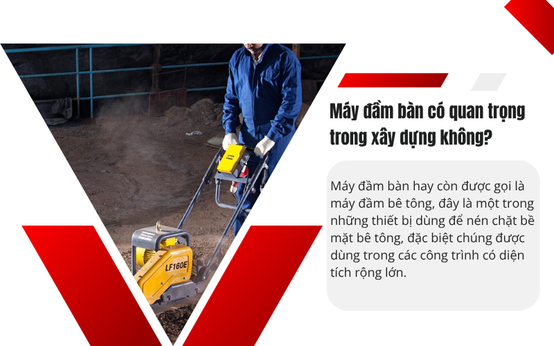 [Cập nhật] Báo giá máy đầm bàn mới nhất 2025